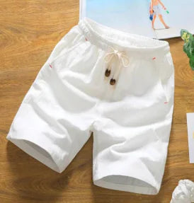 Men's Maldives Bermuda Shorts - Summer Cotton Linen (One)