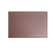 Faux Leather Waterproof Table Mat for Nordic Style Dining