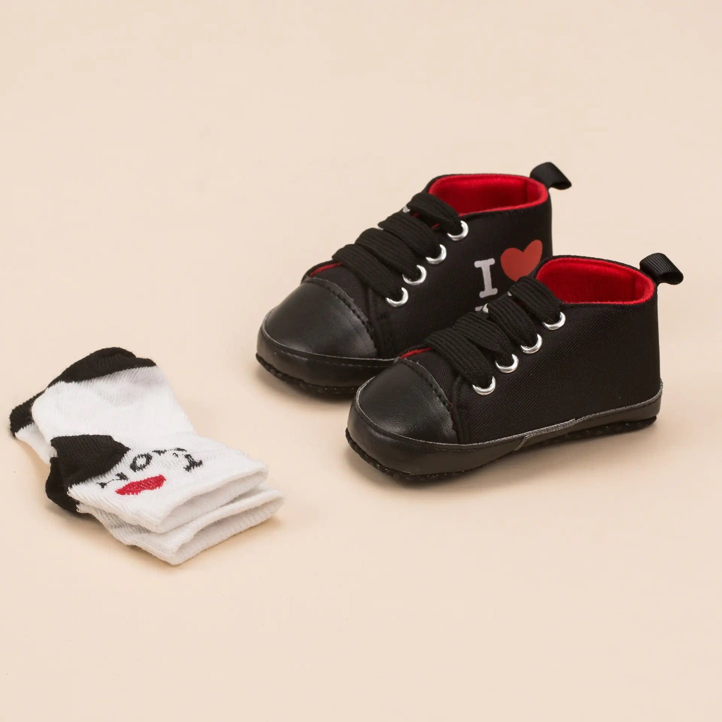 Direct Sale Soft Sole Non-Slip Baby Shoes Set