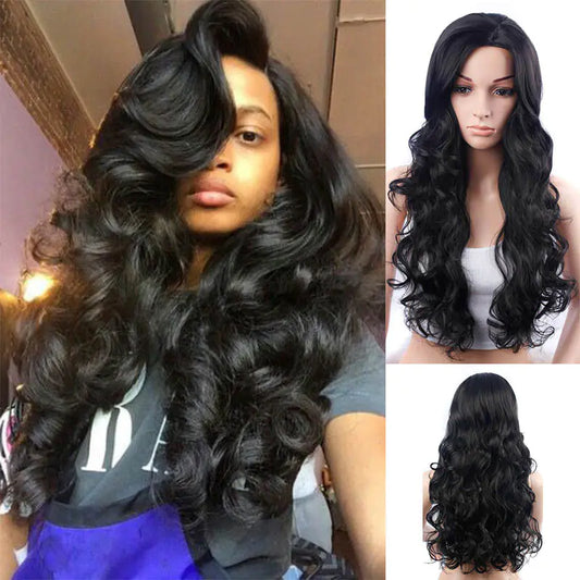 Aisi Wig Long Curly Big Wavy Hair for All Occasions