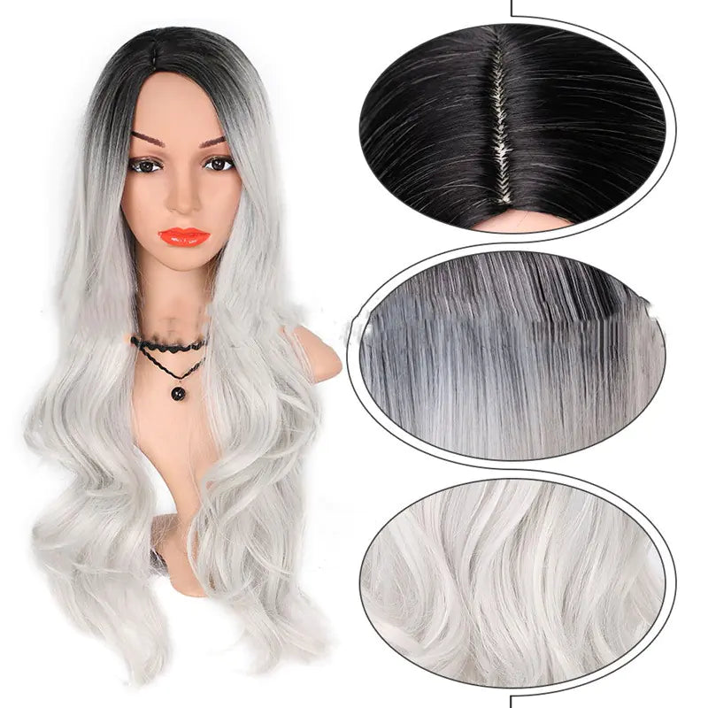 Amazon Bestselling Women's Wig with Color-Changing Hair