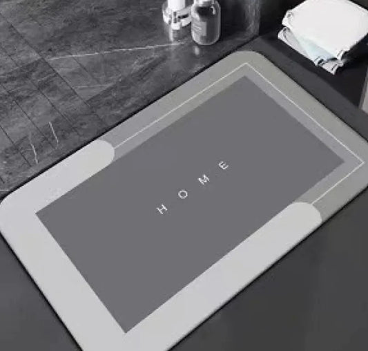 Absorbent Diatom Ooze Bath Mat