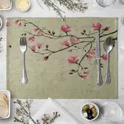 Creative European Square Table Mat for Home Decor