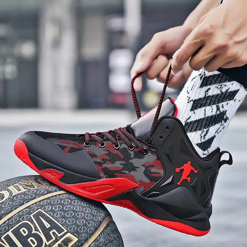 Men's Spring Breathable Basketball Shoes for Students