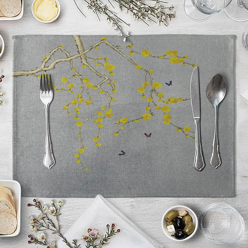 Creative European Square Table Mat for Home Decor