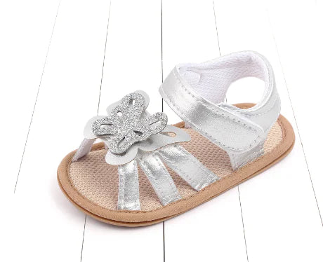 Baby Butterfly Sandals Soft Sole (One Pair)