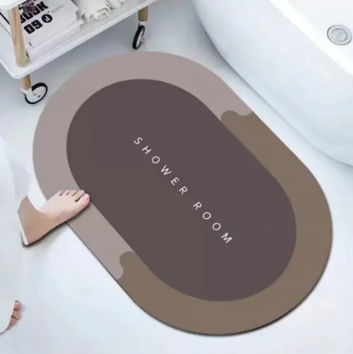 Absorbent Diatom Ooze Bath Mat