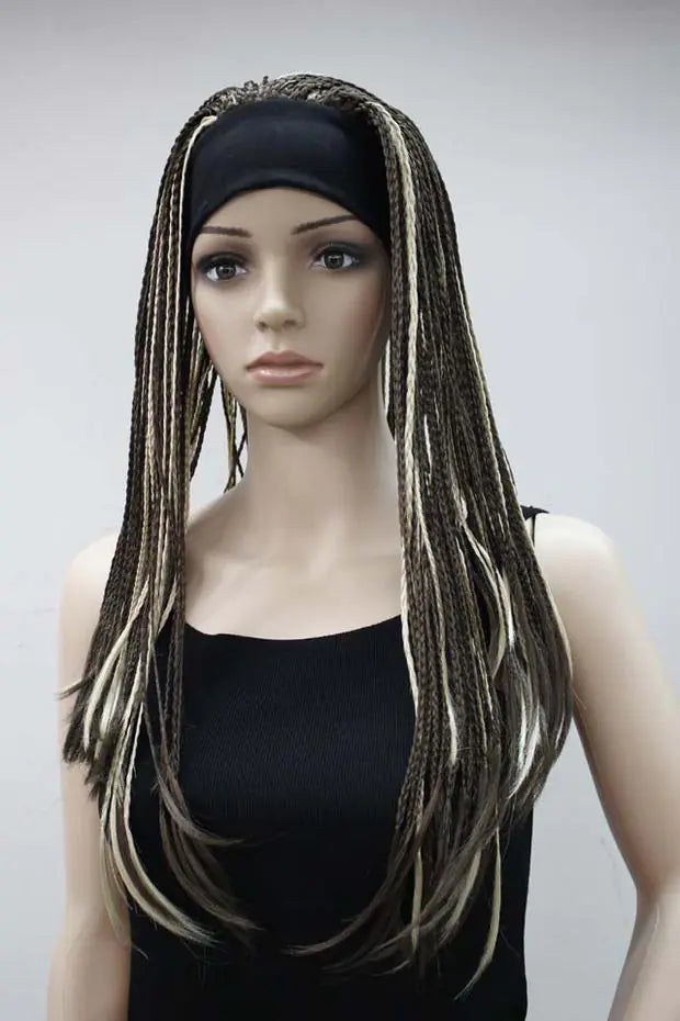 African Braid Gradient Wig for Women - Hip Hop Style