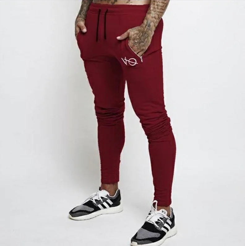 Men's Fashion Casual Slim Sports Pants with Print