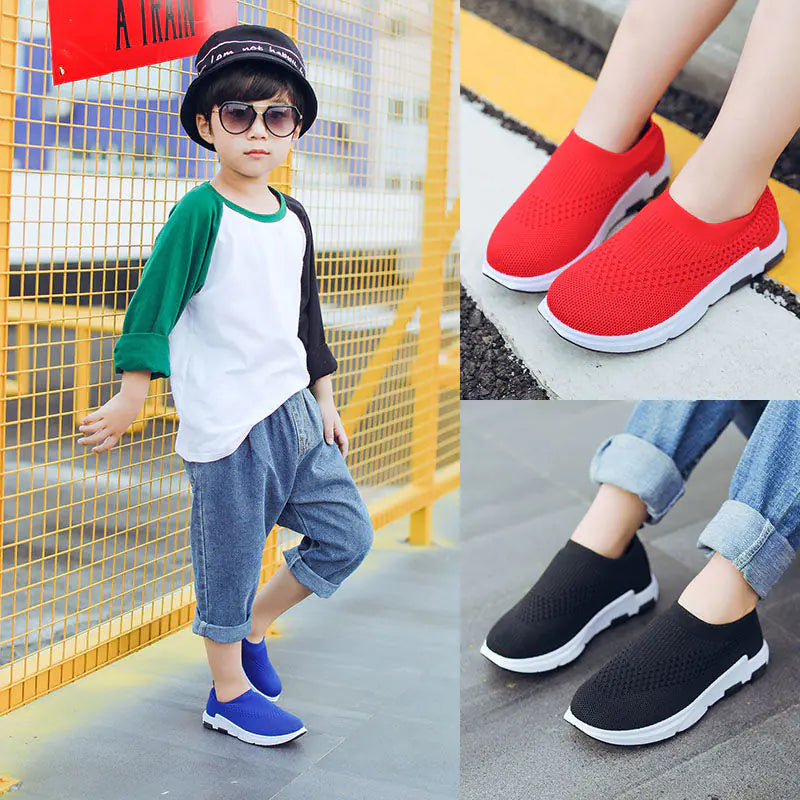 Boys' Breathable Casual Sports Shoes for Spring/Summer