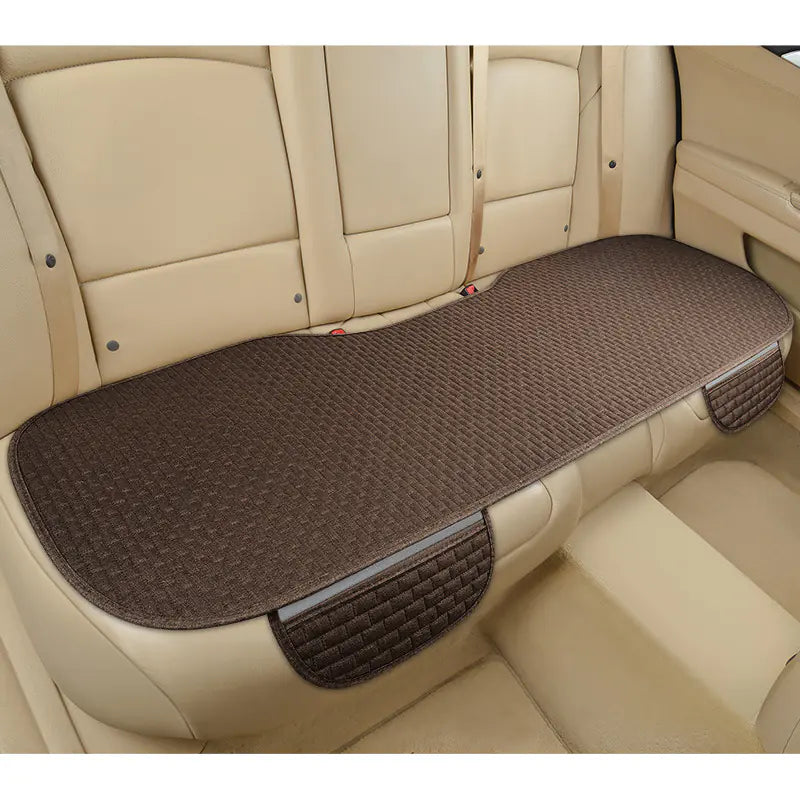 Summer Linen Comfortable Car Seat Cushion Set (3 pcs)