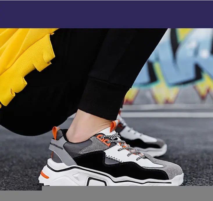 Korean Stylish Casual Sports Sneakers for Men