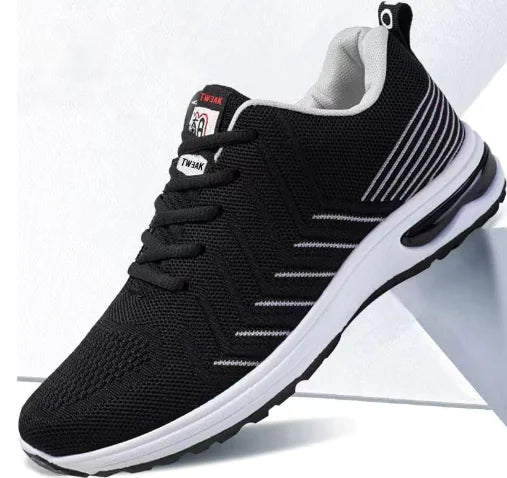 Men's Casual Thick-Soled Breathable Flyknit Sneakers