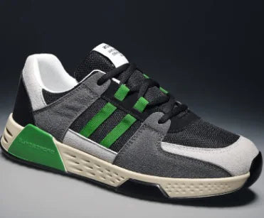 Men's Breathable Color-Block Mesh Sneakers