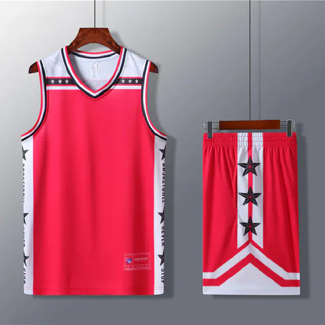 Breathable Sleeveless Basketball Clothing Set for All