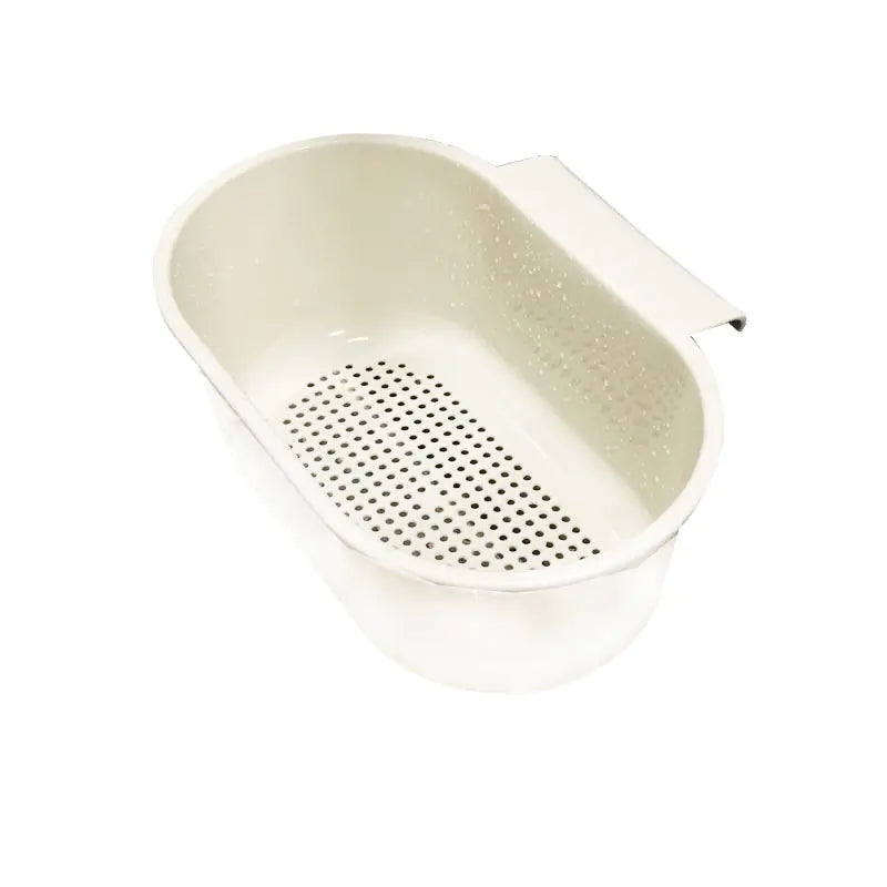 Suction Cup Kitchen Sink Storage Rack with Drain Basket