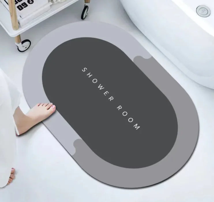 Absorbent Diatom Ooze Bath Mat