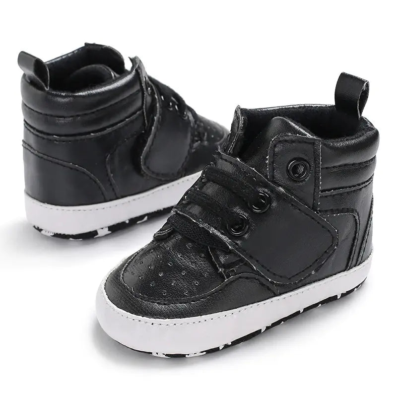 High-Top Soft Sole Non-Slip Baby Shoes for Boys