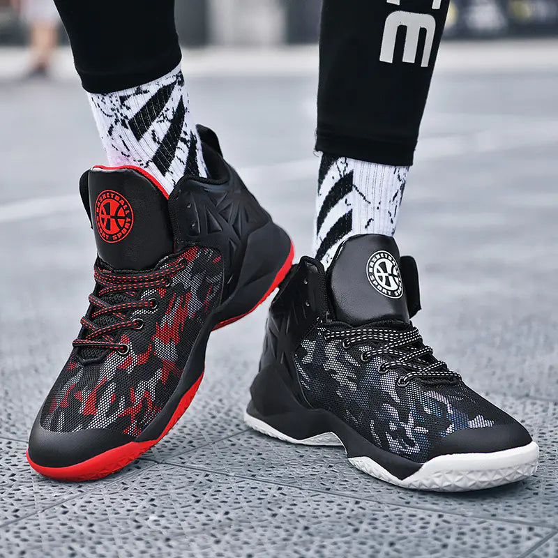 Men's Spring Breathable Basketball Shoes for Students