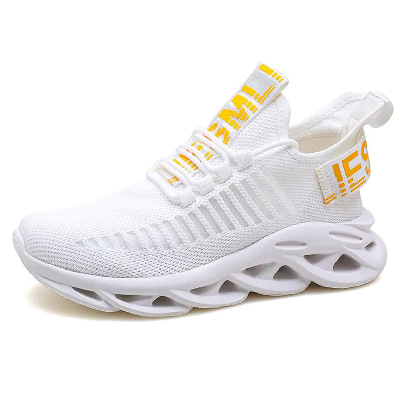 Men's Ultra-Light Fashion Running Shoes with Mesh Design
