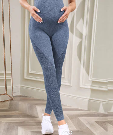 Cotton Maternity Yoga Pants for Pregnant Women (One Pair)
