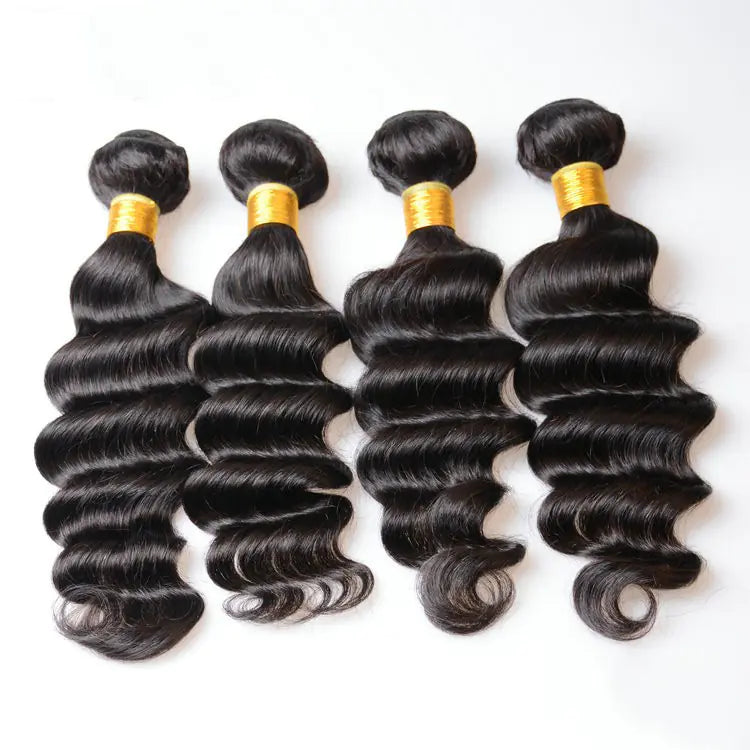 Peruvian Remy Human Hair Weft - Loose Deep Texture