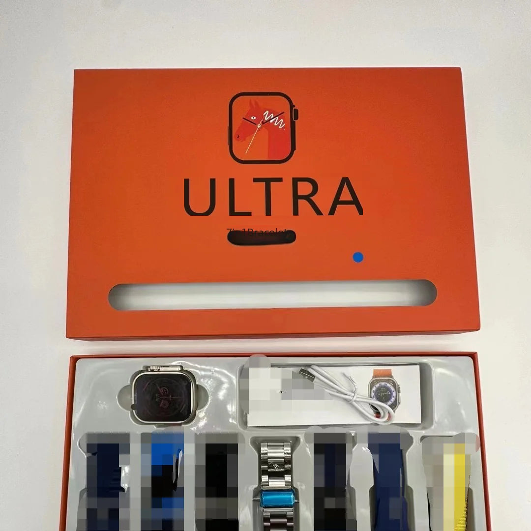 7-in-1 Smartwatch with Heart Rate and Health Monitoring