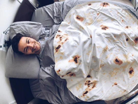 Milk Velvet Blanket, Burrito Blanket for Home Use