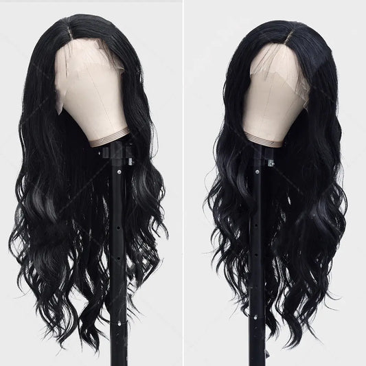 Long Curly Synthetic Fiber Wig for Women