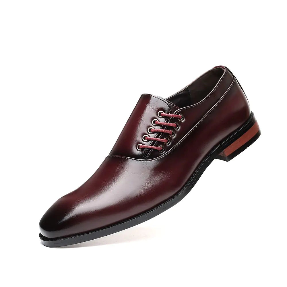 Men's Elegant Leather Shoes for Business and Casual Wear