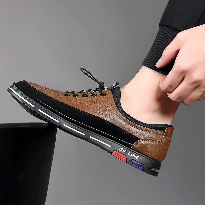 Barton Martin 2022 Men's Casual Leather Driving Shoes