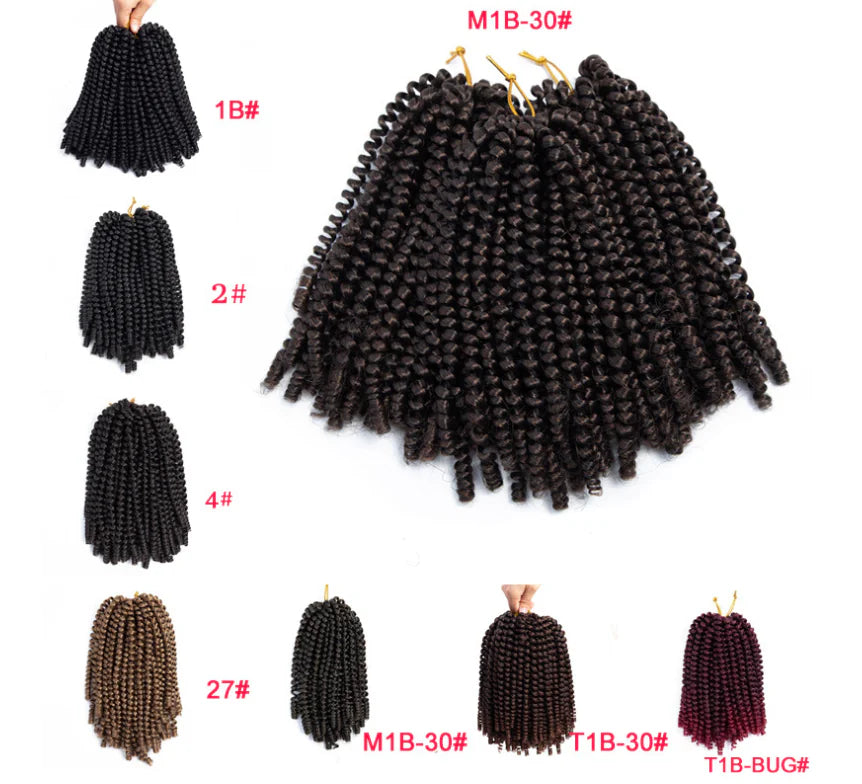 Low-Temperature Synthetic Spring Twist Braids, Wig