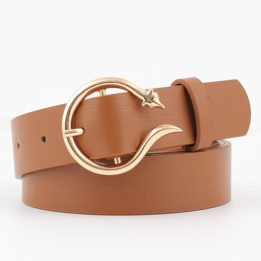 New Women's Wide Fashion Belt - Versatile Style