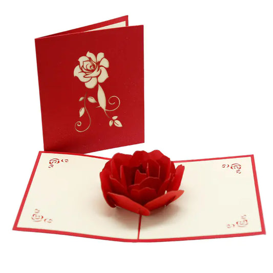 3D Pop-Up Love Postcard Greeting Card for Events
