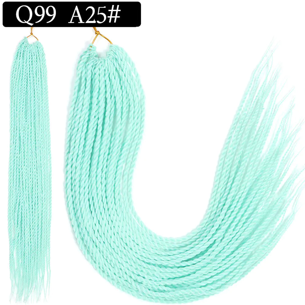 African Twist Braid Synthetic Hair Wig for Wholesale