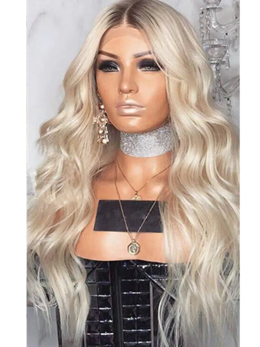 Amazon Bestselling Women's Long Wavy Blonde Wig