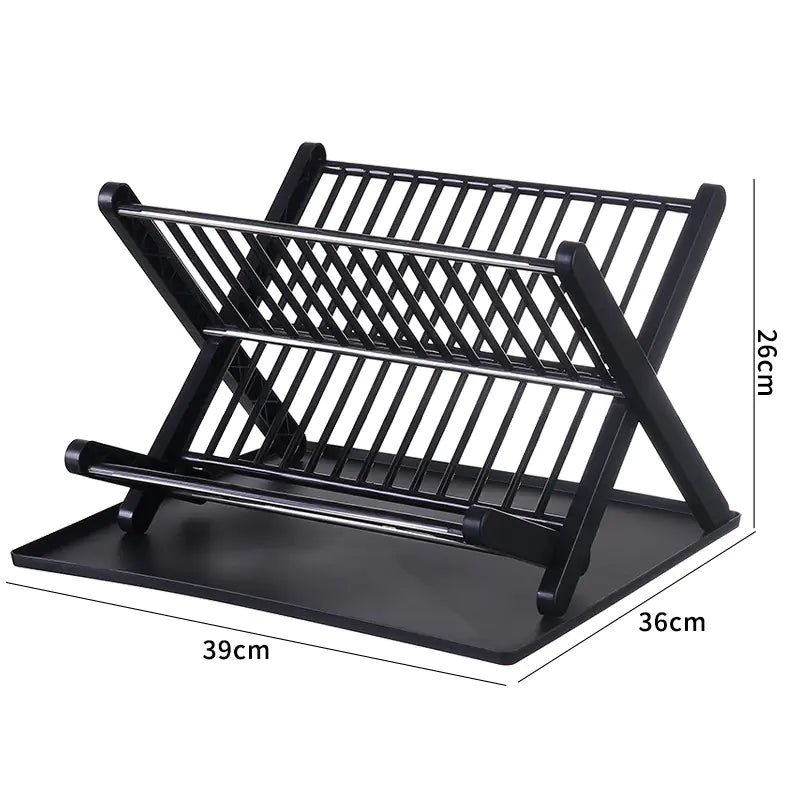 New Folding Kitchen Draining Rack for Utensil Storage