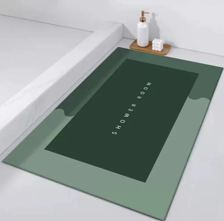Absorbent Diatom Ooze Bath Mat