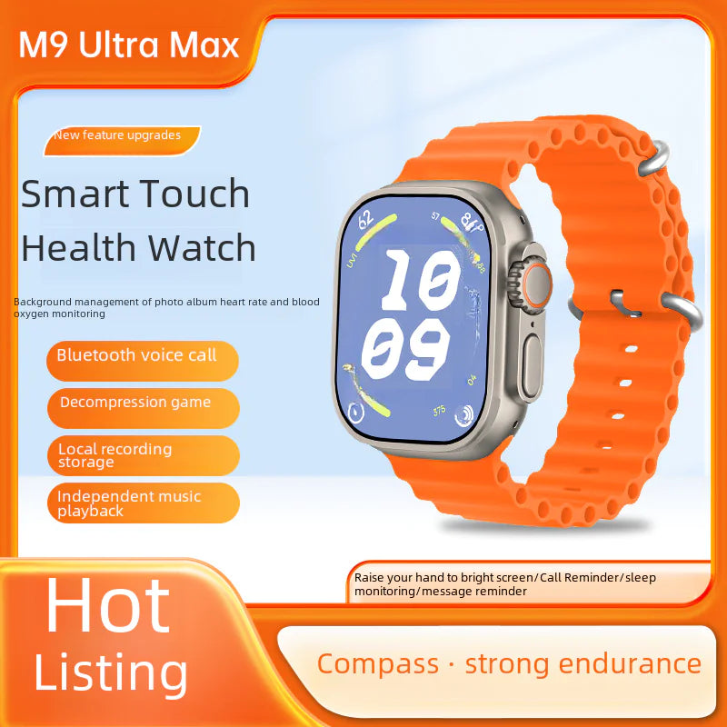 S9 Smartwatch with NFC, Bluetooth, and Health Monitoring