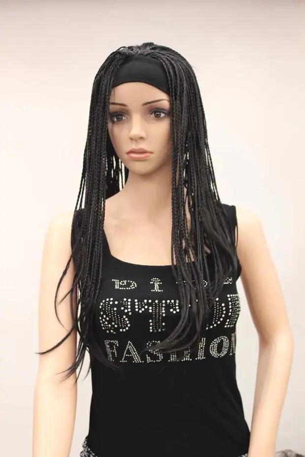 African Braid Gradient Wig for Women - Hip Hop Style