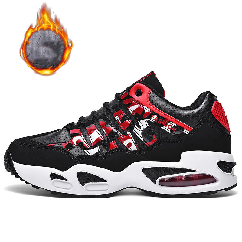 Men's Winter Plush Fashion Sports Casual Sneakers