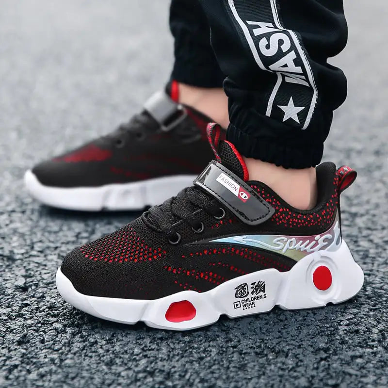 Men's Flying Knitted Sneakers for Kids