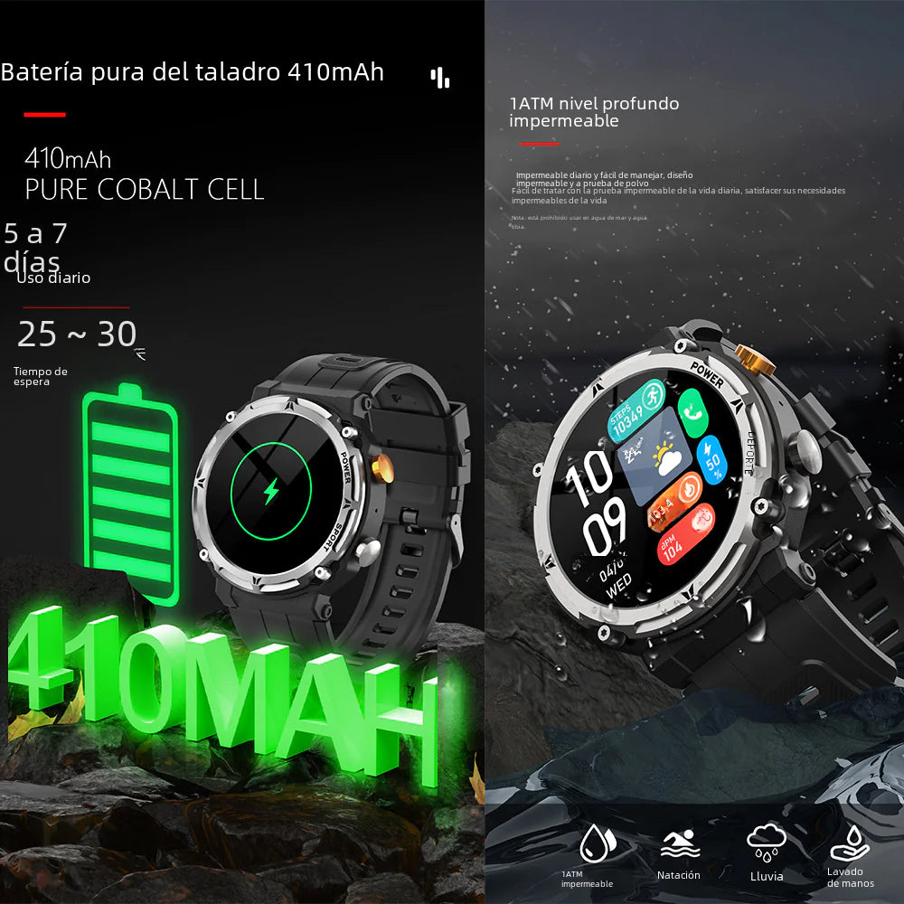 C21 Pro Smartwatch Outdoor Bluetooth Call Heart Rate Monitor