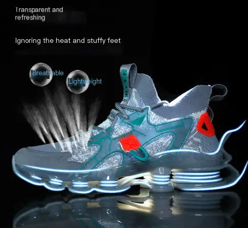 Men's Korean Style Outdoor Thick-Soled Sneakers