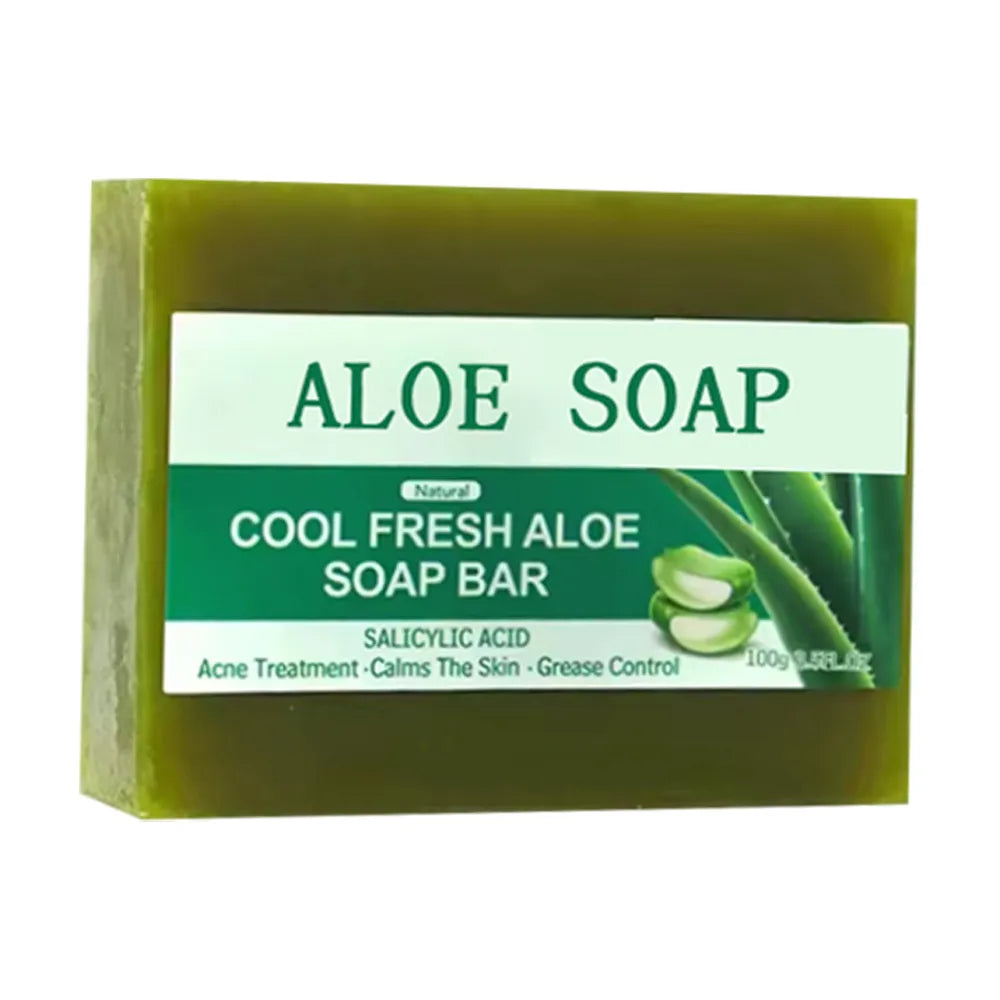 Aloe Vera Cleansing Essential Oil Moisturizing Handmade Soap