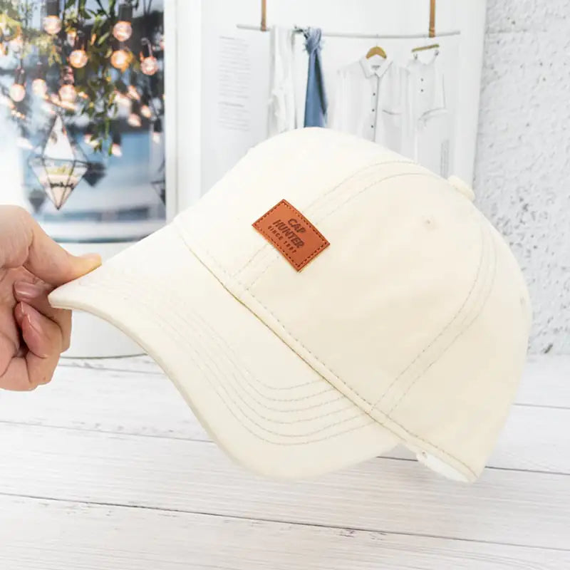 Fashionable Cotton Soft Top Baseball Hat for All