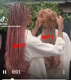 22-Inch French Loose Wave Crochet Braids Hair