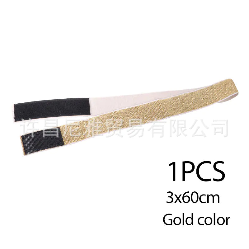 Adjustable Elastic Band with Logo for Wig Caps