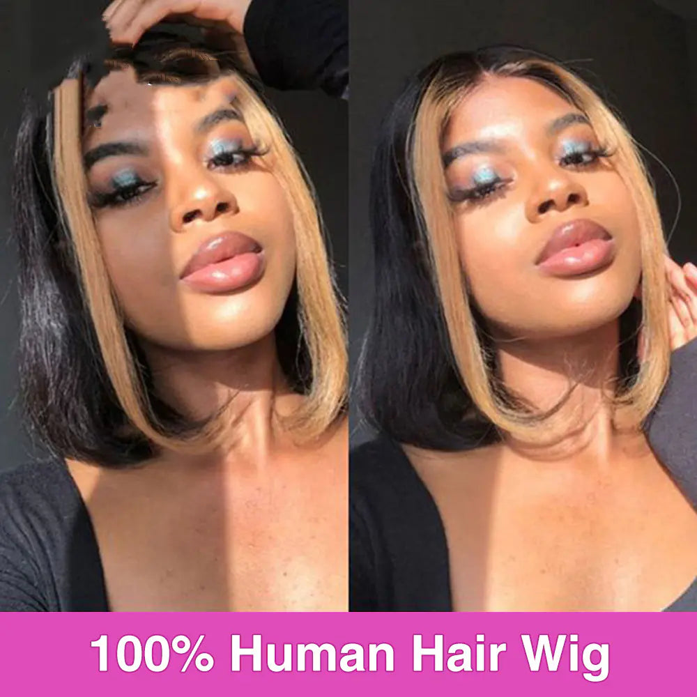 High-Gloss T-Zone Lace Wig for Women