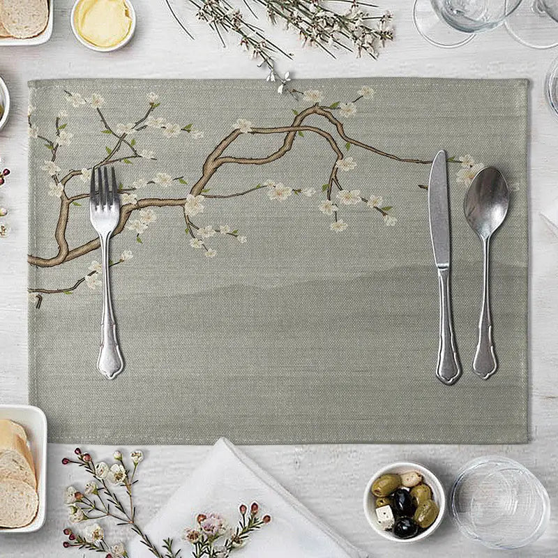 Creative European Square Table Mat for Home Decor